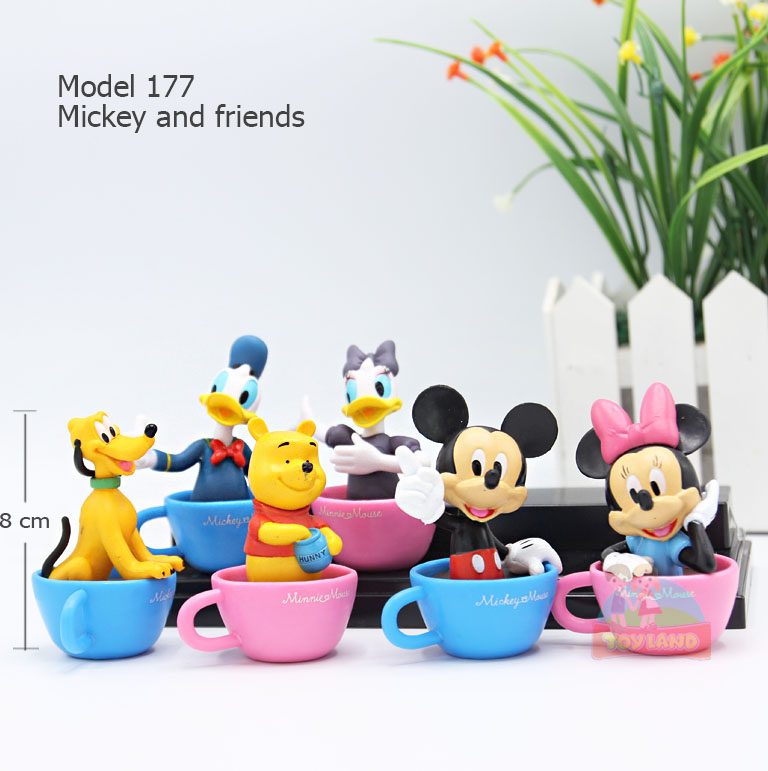 Action Figure Set - Model 177 : Mickey and Friends